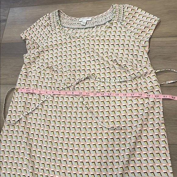 Liz Lange Maternity Dress Size Small Removable Belt Baby Girl - Picture 7 of 15